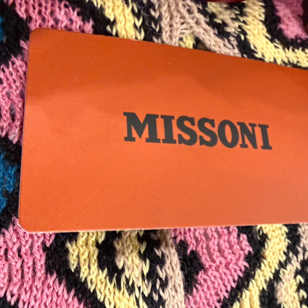 💝NWT Missoni Multicolor poncho /scarf - Picture 5 of 7